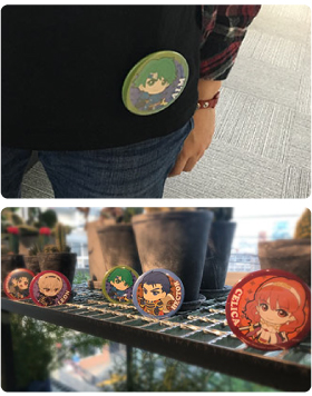 缶バッチ使用例