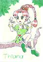 みかんの皮さんのイラスト1